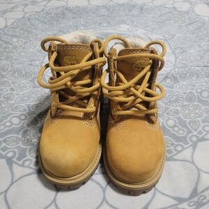 Timberland Kids Light Brown Boots